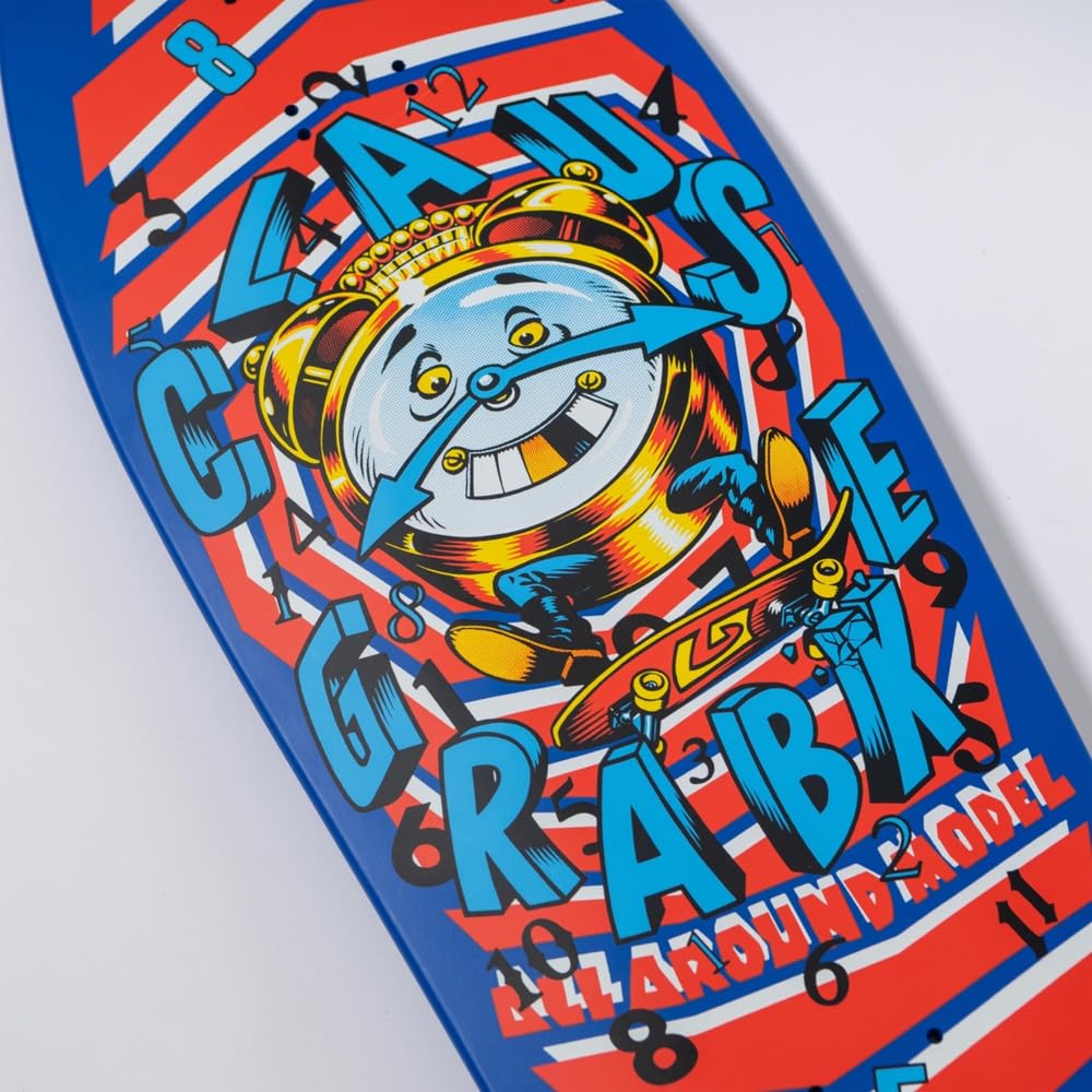 Amazon.com : Santa Cruz Grabke All Around Reissue Skateboard Deck
